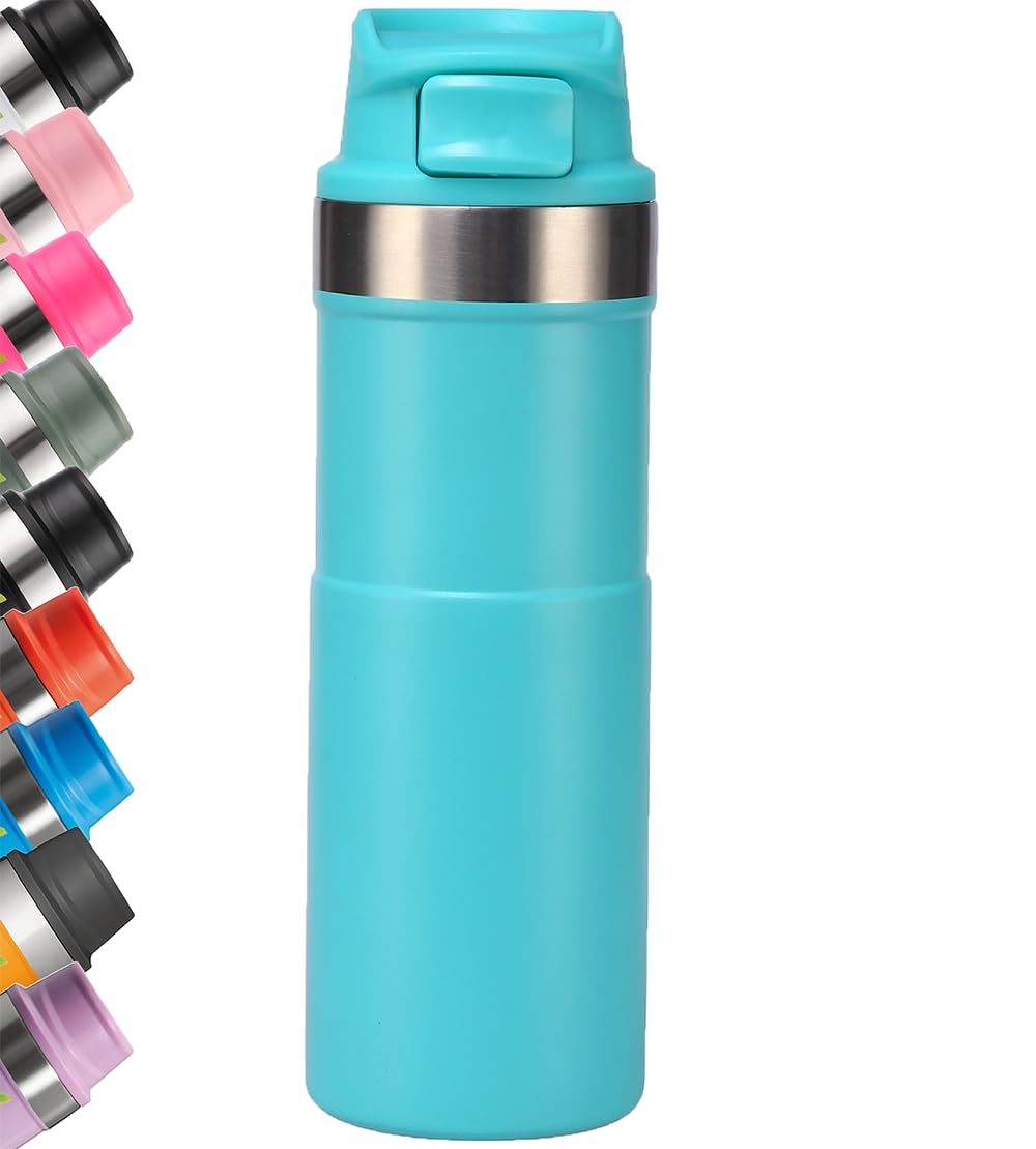 Stainle Trigger Action Travel Mug Stainle Cup 17oz Water Bottle Therm2s Travel Mug Cup Va…