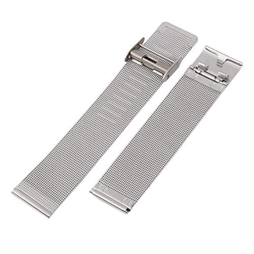 Bracelet de sangle de montre en métal universel acier 12mm à 24mm