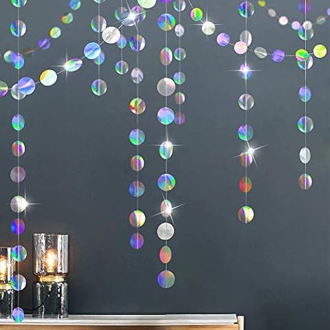 Iridescent Circle Garlands Party Supplies Cover