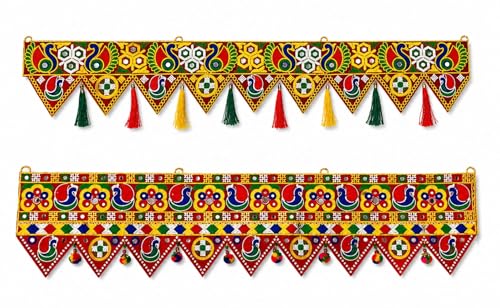 Traditional Handmade Door Toran Bandhanwar for Main Door | Festiv...