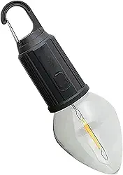 Lâmpada LED Recarregável Portátil 3W com Bateria de Longa Duração para Camping, Emergências e Uso Doméstico Sendo 3 Modos de Iluminação 7 horas de duração.