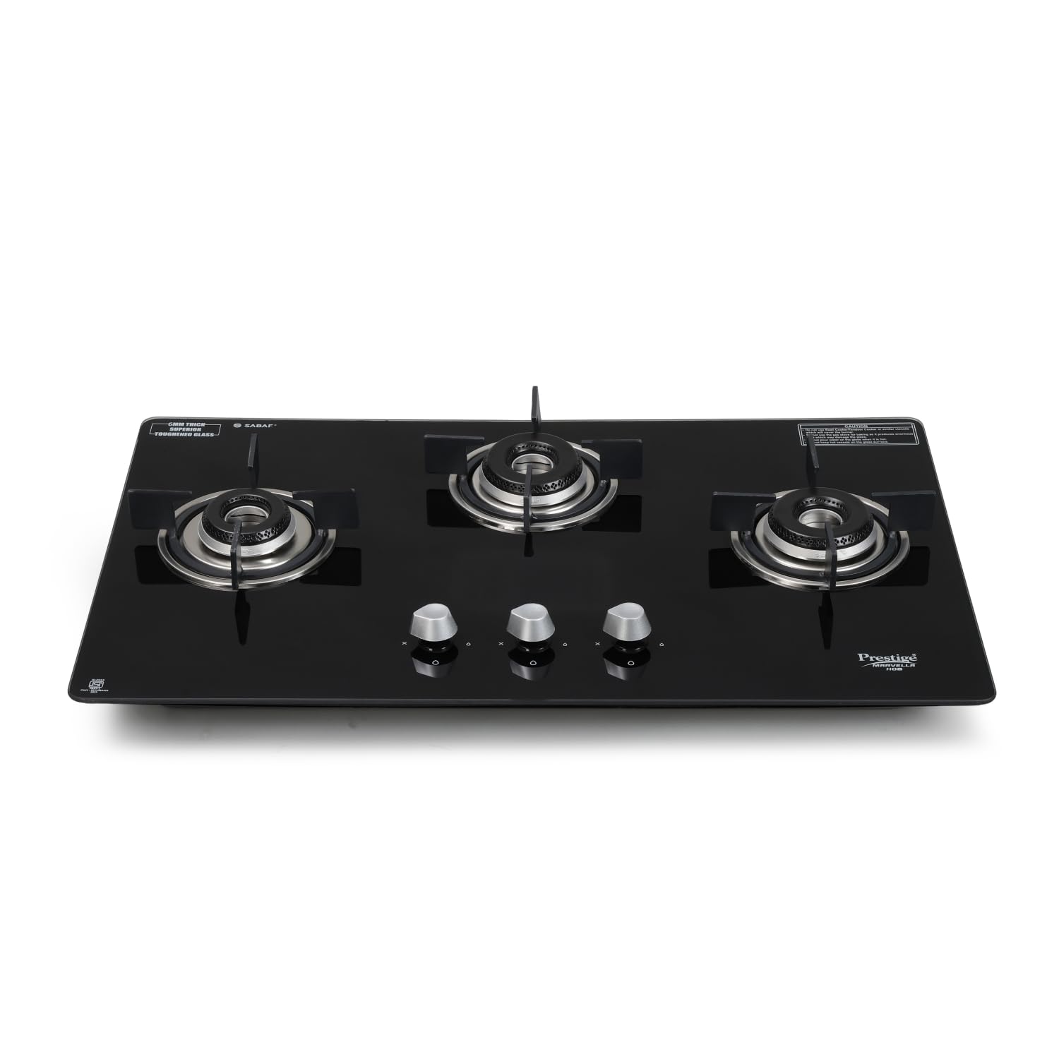 Prestige Marvella Hob Black Al - 3B (With Glass Top, 3 Unit Burners & Auto Ignition)-image-41