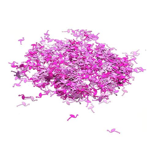 Happium Hawaiian Pink Flamingo Table Party Decoratune 40g, Parfait pour décorer les tables lors d'événements d'été, de soirées à thème ou...