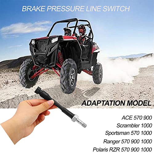 4014225 Brake Pressure Line Switch Compatible With Polaris Rzr 570 900 1000 || Ranger 570 900 1000 || Ace 570 900 || Sportsman 570 1000 || Scrambler 1000,Replace Part Number 4014225-Easy To Install #TOP7