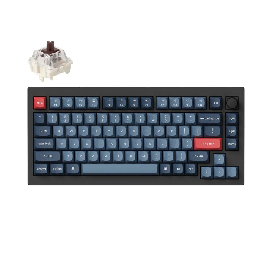 hirochin1982出品　Keychron V1 MAX Keychron V1 Max Wireless Customizable 75% Mechanical Keyboard