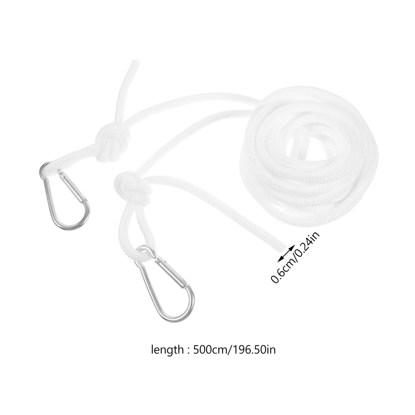 Cabilock Portable Travel Clothesline Windproof Outdoor Drying Rope Thickened Multi Use Clothesline for Camping Laundry and Picnic Wear Resistant Design for Bulky