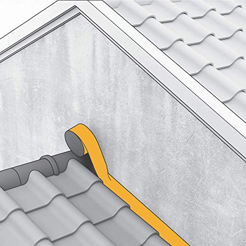 Sika 3734 MultiSeal Abdichtungsband, selbstklebend, Kaltkleber, 200 mm x 10 m, Farbe: Grau – Bild 5