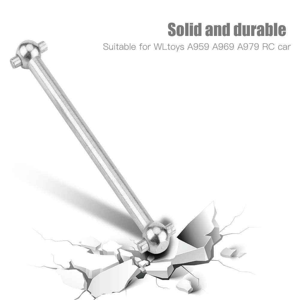 Albero di Trasmissione Auto RC Albero in Metallo da 2 pz per A959 A969 A979 Accessori per Auto RC