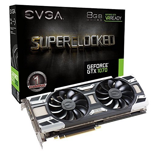 グラフィックボード・グラボ・ビデオカード EVGA GTX1070 GeForce GTX1070 FTW GAMING ACX 3.0 - 株式会社マイルストーン