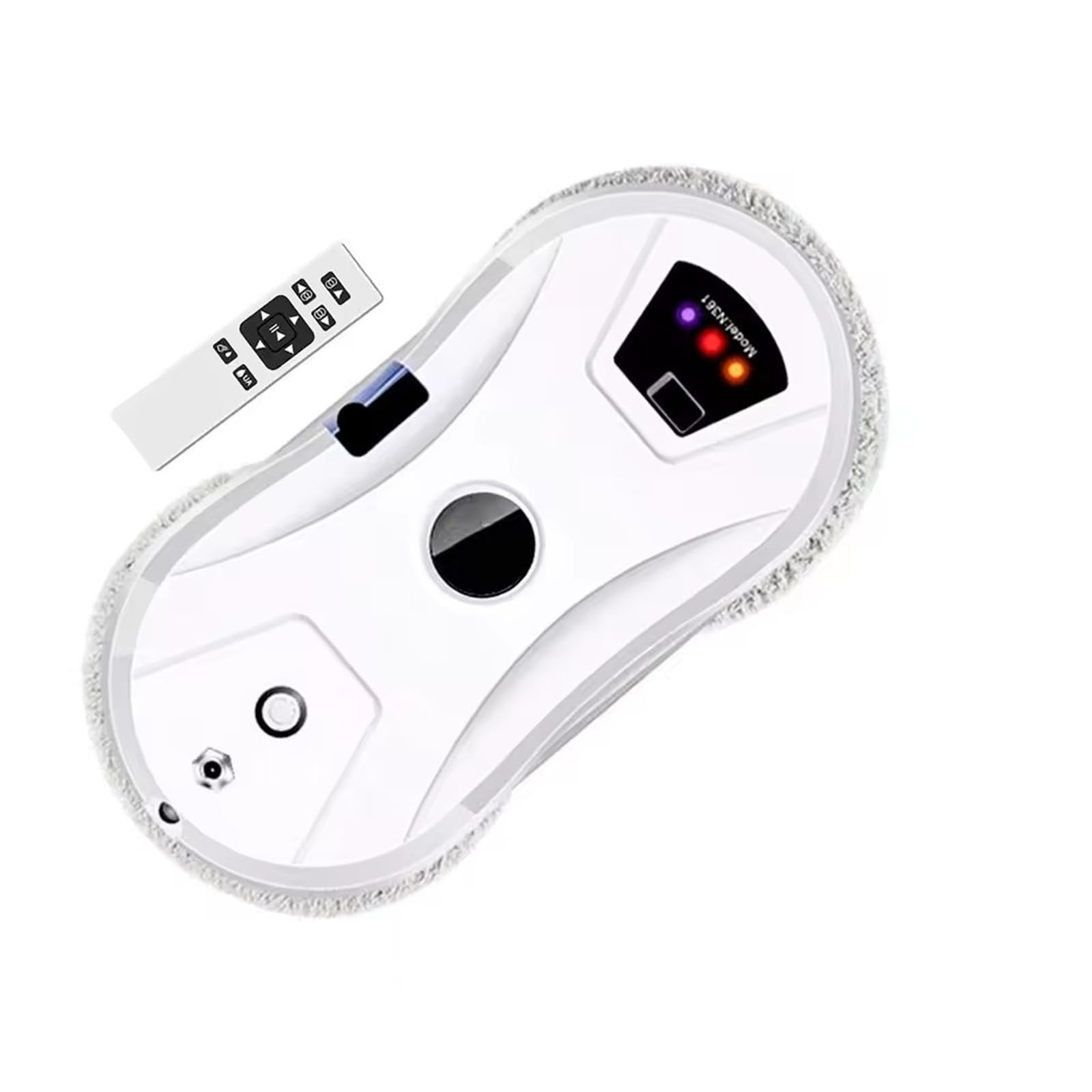 Intelligent Window Cleaning Robot with Remote Control, Path Planning Vacuum Cleaner for Windows/Tiles/Class Door for Smooth Surfaces