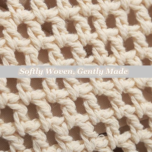 Bolso Tote de Verano Tejido a Crochet Suave miniatura 6