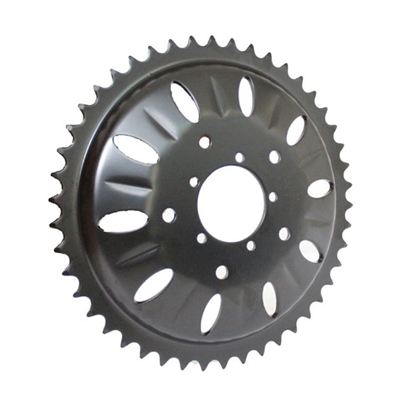 Corona 46T, pignone in acciaio legato per motore BAFANG, compatibile con bici elettriche BBS02/BBSHD (escluso BBS01B/BBS02B), nero