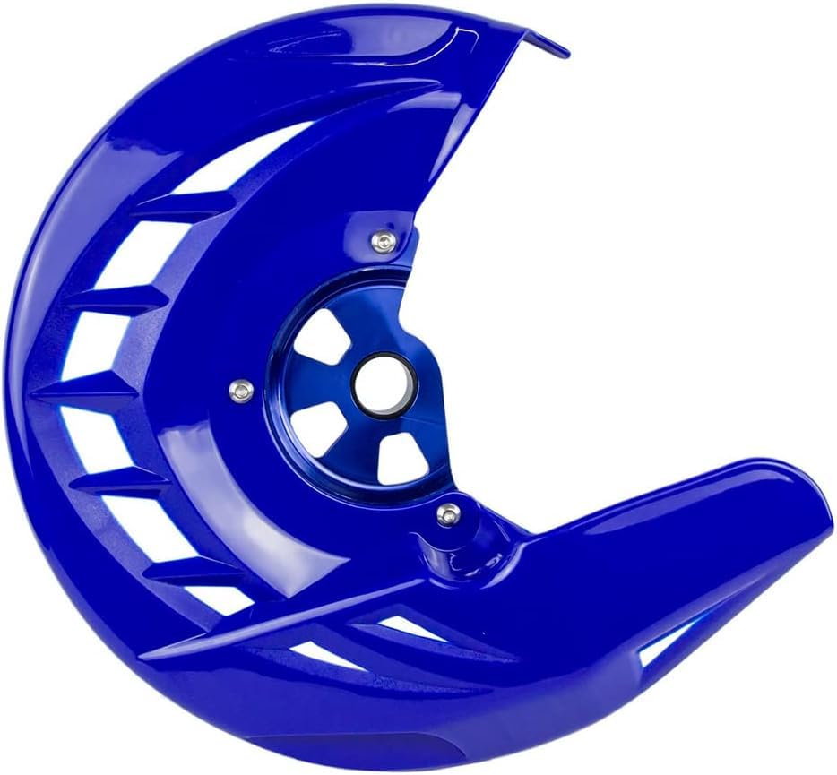 Housse de protection de disque de frein NICECNC en alu bleu pour Yamaha YZ450F