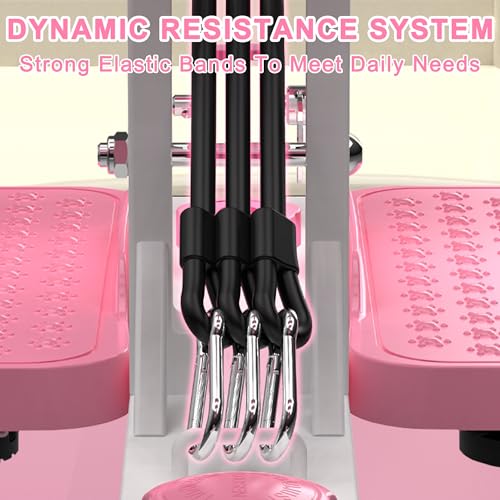 Entrenador para sentadillas deep squat rosa compacto miniatura 4