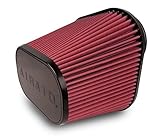 Airaid 721-478 Universal Clamp-On Air Filter: Unique; 4.25 in (108 mm) Flange ID; 7.5 in (191 mm) Height; 10.813 in (275 mm) Base; 7.938 in (202 mm) Top