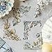MiyouLuna 120Pcs Baroque Relief Corner Paper Embellishments, Retro Ornamental Frame Ephemera for Scrapbooking, Journaling, Junk Journal Supplies, and DIY Crafts with Glue Tape