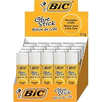 BIC Eco Friendly Glue Stic 21 Grams - Box of 20 Glue Sticks