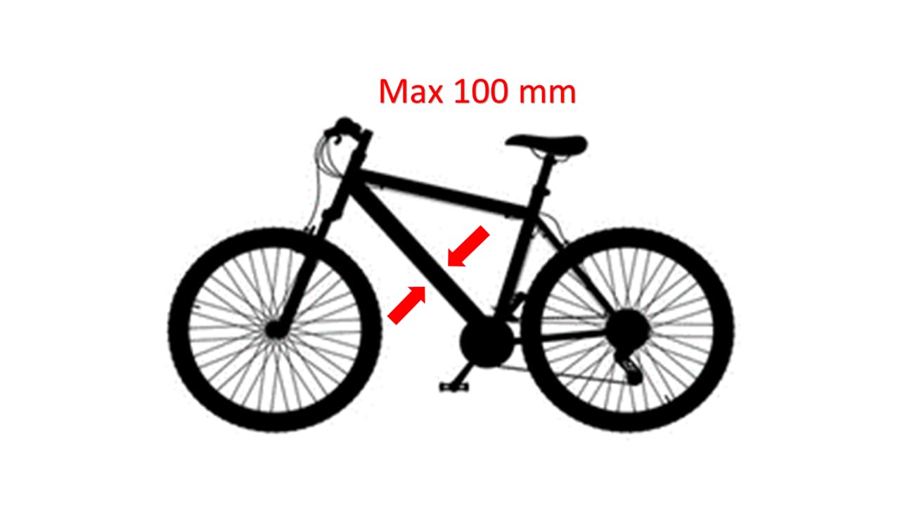 Farad Portabici Pesio da tetto per bici e-bike Max 25kg
