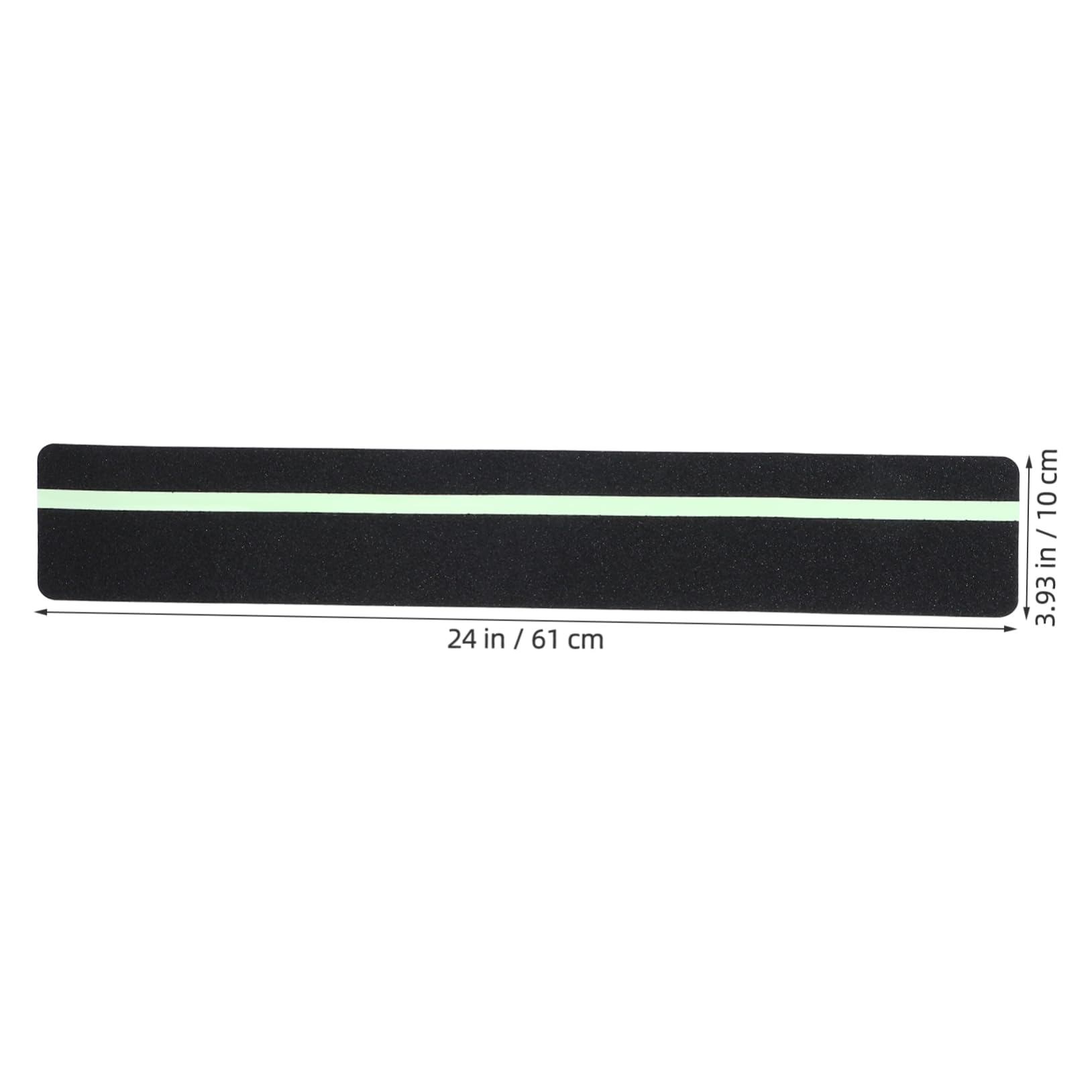Zerodeko 12piezas Peldaños De Escalera Antideslizantes De Madera Para Exteriores Peldaños Para Terrazas Bandas De Para Cubiertas De Escaleras De Madera