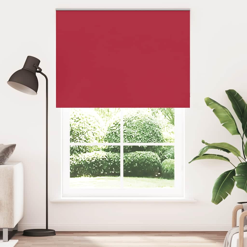 Store occultant rouge pour chambre et salon créez une ambiance cosy 165x210