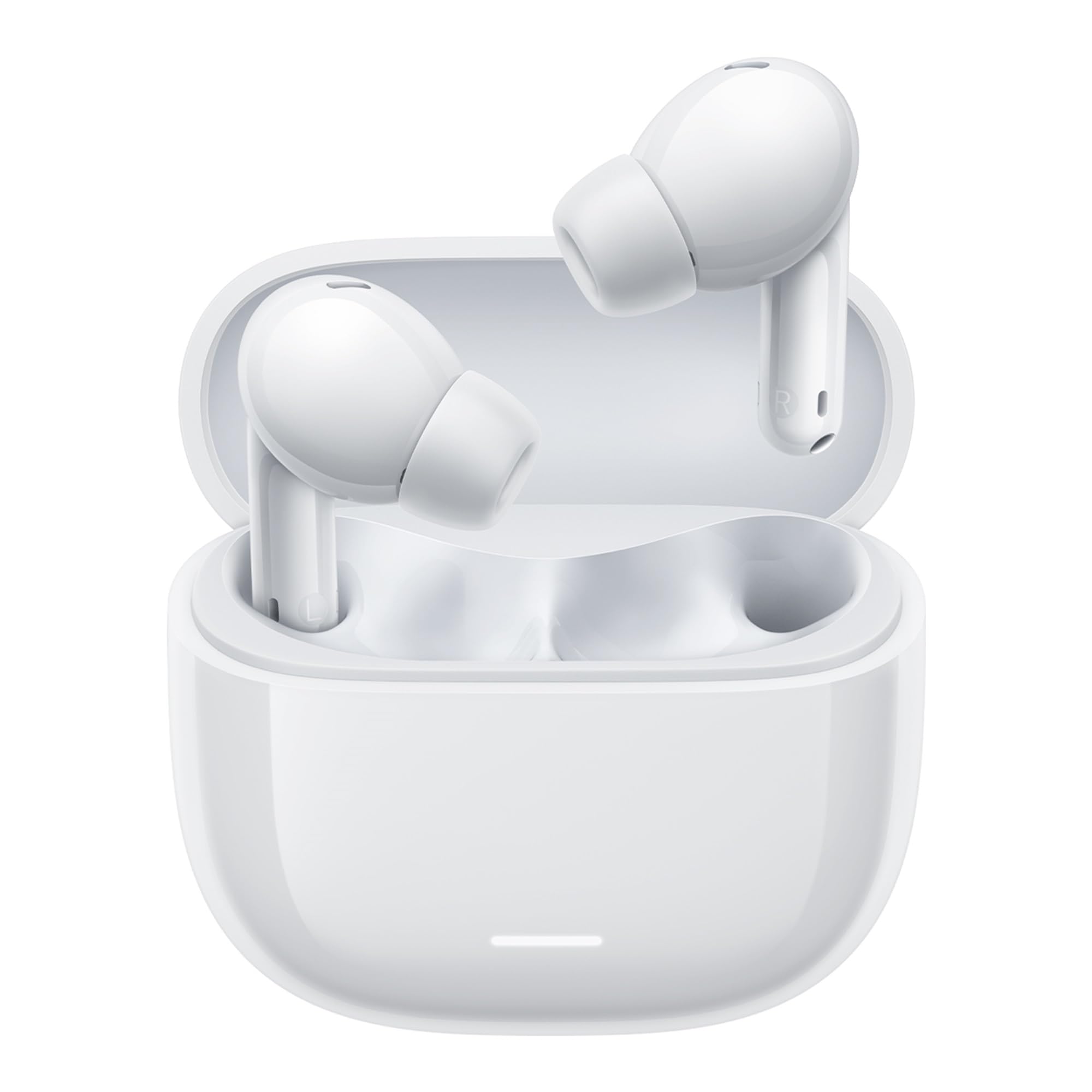 XIAOMI Redmi Buds 6 lite - Workout Earbuds, True Wireless Bluetooth Headphone in-ear，12.4mm titanium-diaphragm driver，40dB Active Noise Cancelling, Up to 38h Battery Life, 4 EQ settings – White