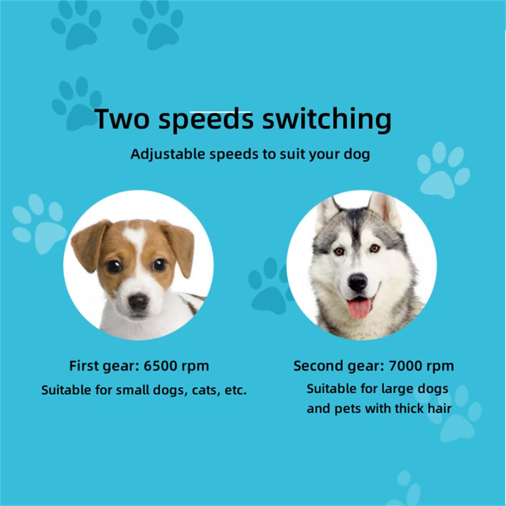 Cortaúñas eléctrico para perros y gatos, amoladora de uñas silenciosa, cóncava y convexa, cabezal de molienda doble, para perros grandes, medianos, gatos, cuidado de uñas de animales pequeños