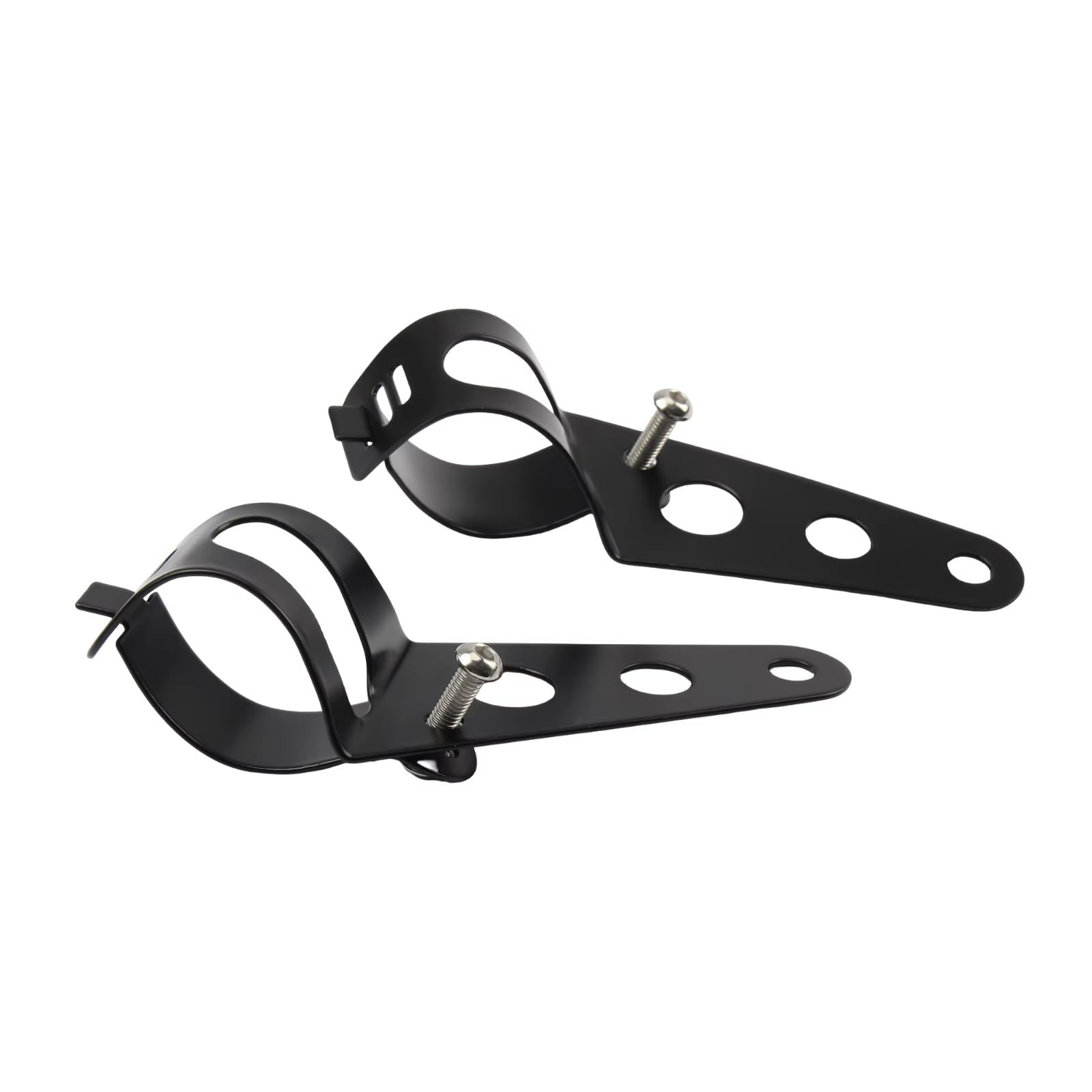 Kangboz One Color Motorbike Lights Brackets Compatible With 38-48Mm Motorcycle Headlight Mount Bracket Fork Tube Dirt Pit Bike Accessories Replacement