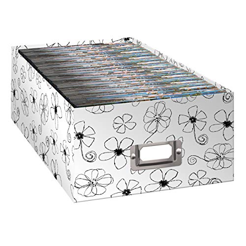 Pioneer Photo Albums B-1BW Photo Storage Box, Floral Design - Image 3