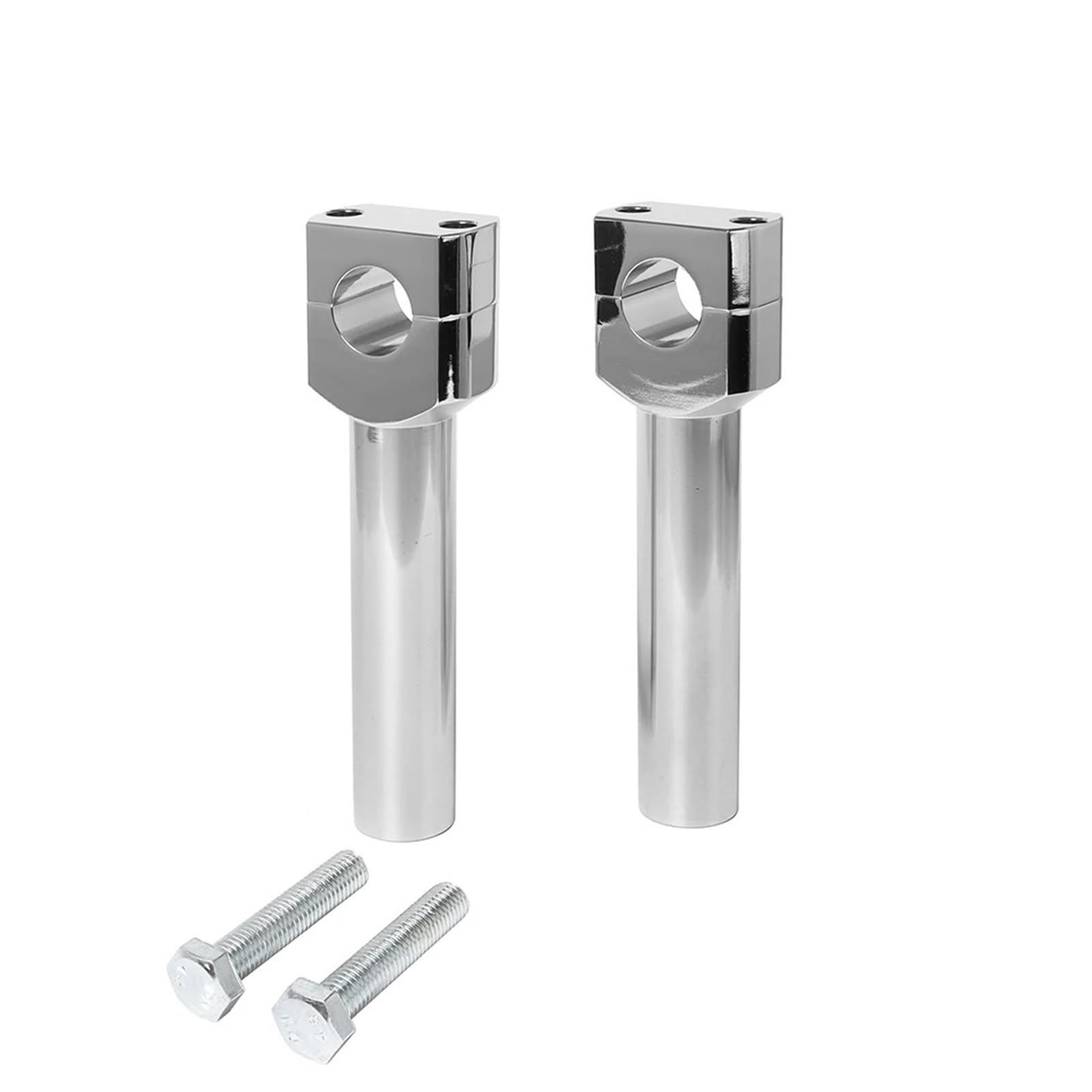 Riser zacisk Adapter do montażu Uchwyt na kierownicę motocyklową Riser 22/25mm Adapter zacisku na kierownicę Uniwersalny Części motocyklowe Akcesoria Wsporniki kierownicy(22MM Black)