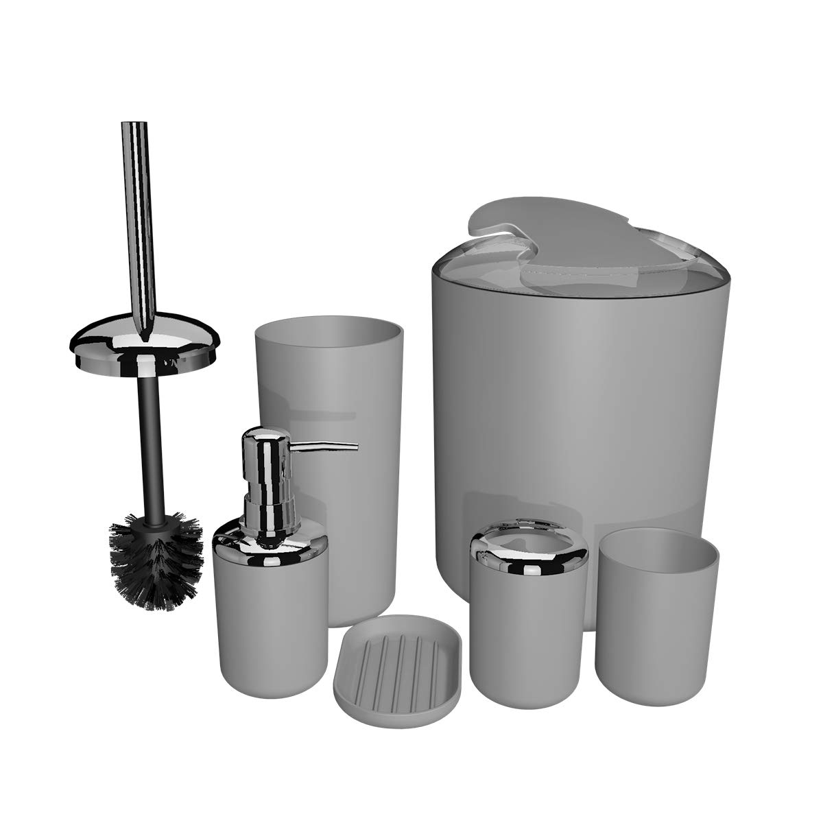 Qyukuyu Bathroom Accessories Set 6 Pcs P Buy Online In Cambodia At Desertcart