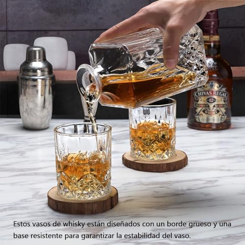 Listado de Licoreras de vidrio, tabla con los diez mejores. 14 licoreras de vidrio marca Herpet (2)