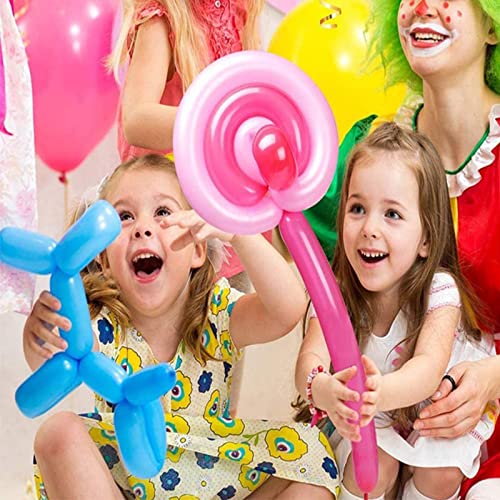 200 stuks Modelleerballonnen, Lange Kleurrijke Ballonnen, Kleurrijke Modelleer Ballonnen voor Feesten, Verjaardagen… - Image 6