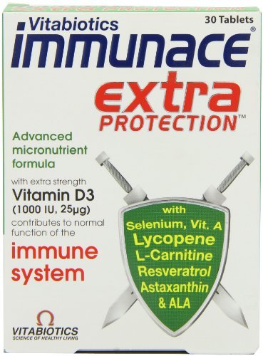 Buy Vitabiotics Immunace Extra Protection Tablets 30 Tablets By Immunace Online At Desertcartoman