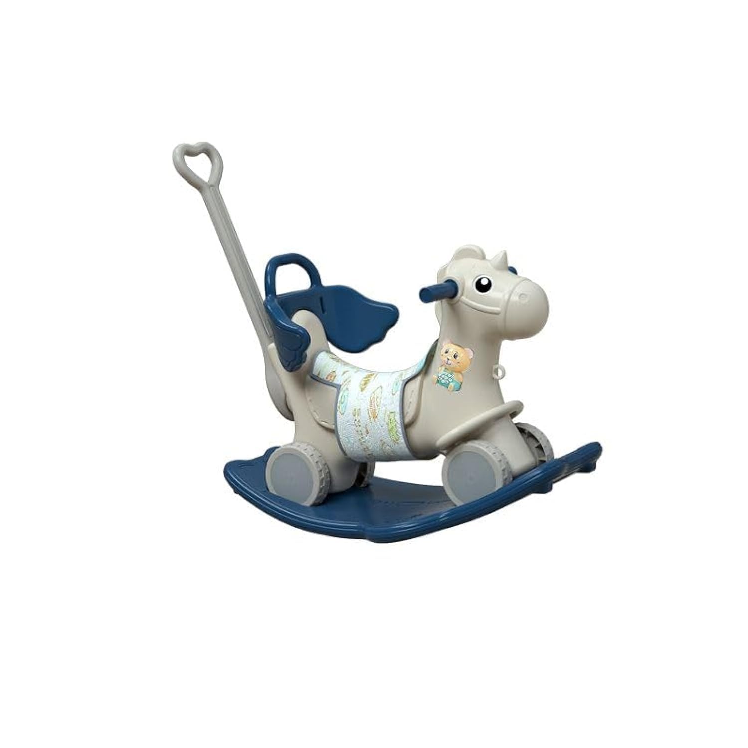 Sponsored Ad – Lovely Baby 3-In-1 Rocking Horse Ride-on With Handle, Easy-to-Convert Modes, Kids Push Slide, Toddler Push Car, Indoor & Outdoor, Detachable Base, 40° Swing Arc, Portable Rocker Motion Toy Gift