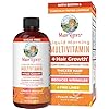 MaryRuth Organics Liquid Multivitamin+Hair Growth | Biotin 10000mcg | Lustriva Hair Growth Supplement | Clinically Tested in Women for Thicker Hair&Facial Wrinkle | Skin Care | Ages 18+ | 15.22 Fl Oz
