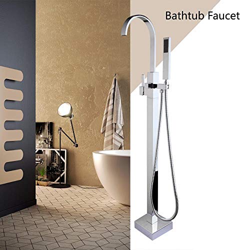 Mitigeur douche chrome poli avec douchette à main chic par LWX - 5