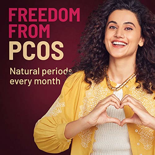 Gynoveda PCOS PCOD Ayurvedic Supplements For Women. Relief From For Delayed Irregular Periods & PCOS Symptoms. 44 Premium Herbs. 1 month, 2... - Image 4
