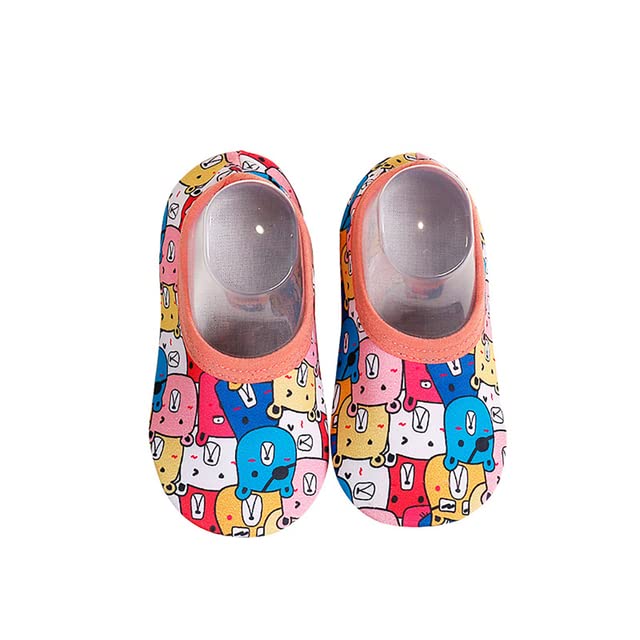 BABY & KIDS - Kids Baby Socks For Toddlers Boy Girl Newborns Anti-slip Crib Shoes Children Stitchs Foot Sock Infants Girls Ankle Slipper JYF