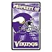 NFL Minnesota Vikings Champ/Prop of Sign, 7.25 x 12", Black