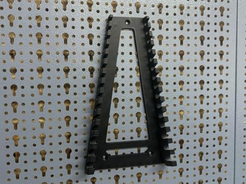 C3E Maulschlüssel und Ringschlüssel für Lochwand passend für Küpper Lochwand und Eurolochung 45 mm Eurolochwand - Alle Lochwände - Systemhalter - Lochwand Zubehör Werkzeugwand (15 Auflagen)