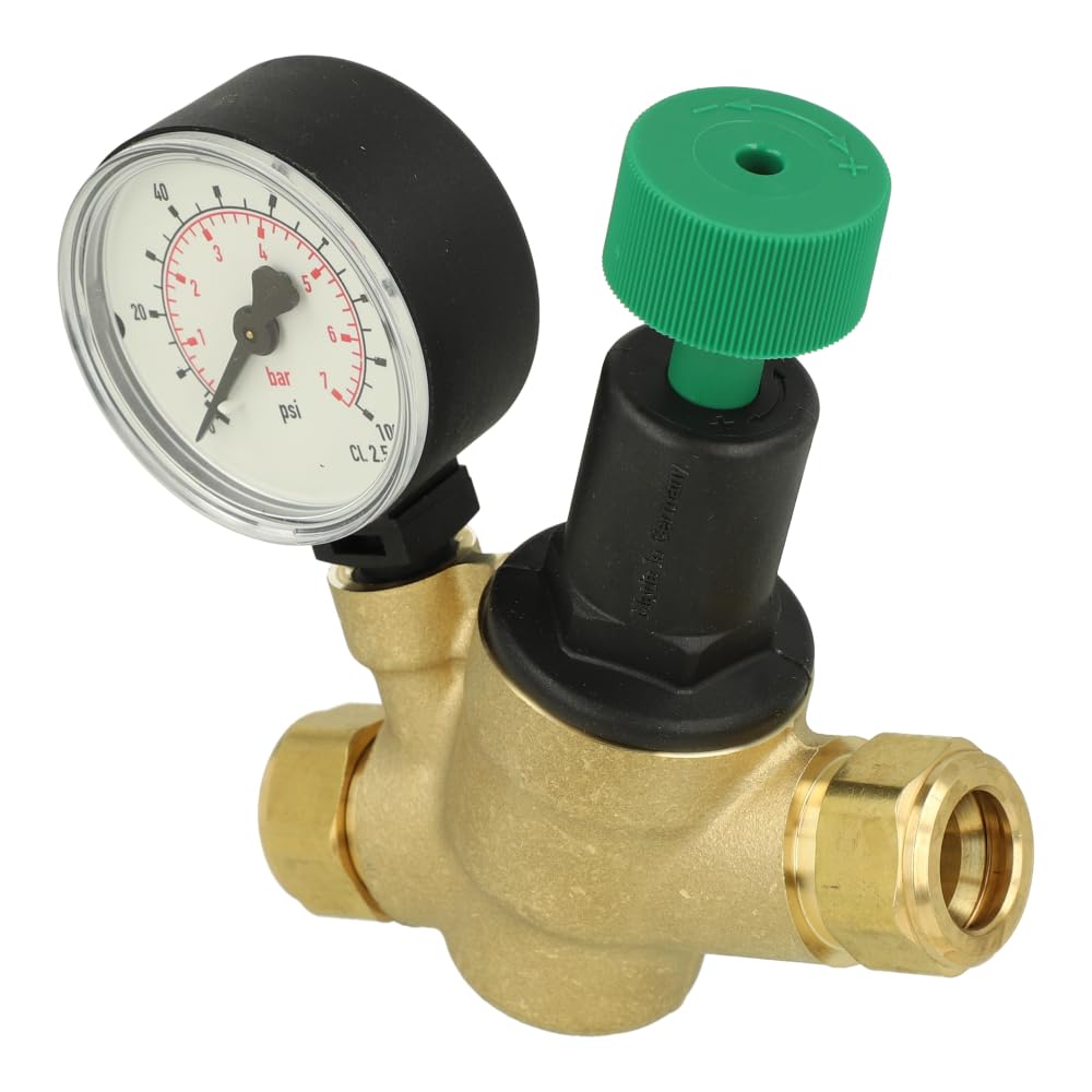 Honeywell Home 1/2' Pressure Reducing ValveRange 1.5-6.0 Bar D04Fm-1/2Zgc from B&Q