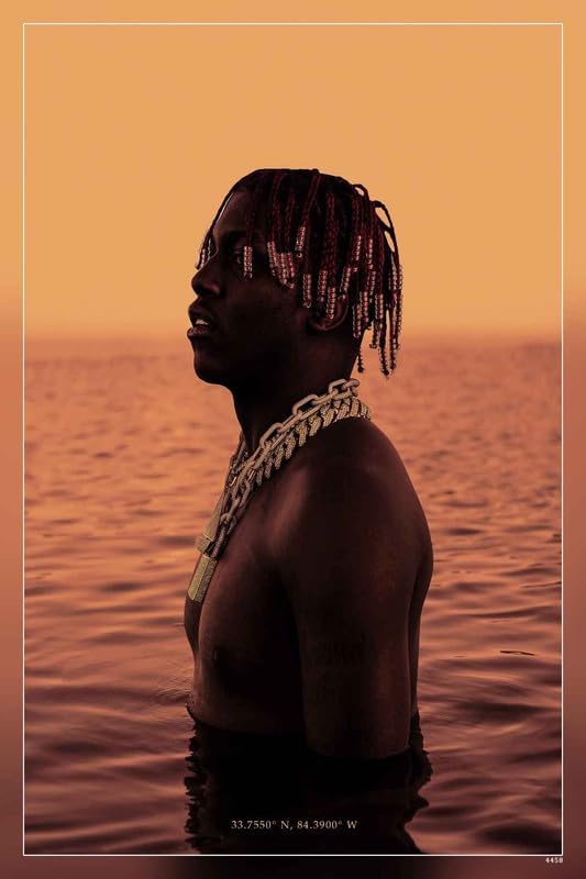 POSTERDADDY Lil Uzi Vert Poster Reprint Matte Finish Paper Unframed 12 x18 Inch (Multicolor) - 4458