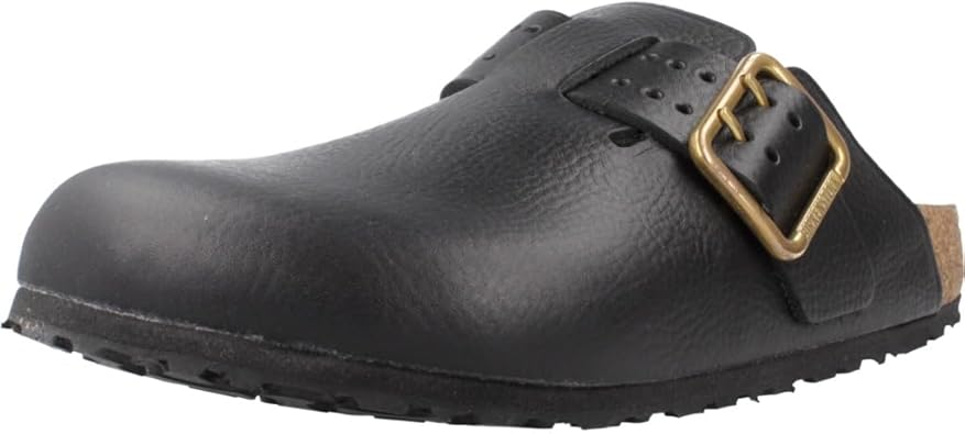 希少美品 BIRKENSTOCK BOSTON BOLD BLACK 27cm Boston Bold Clog in Black – Blue Owl Workshop