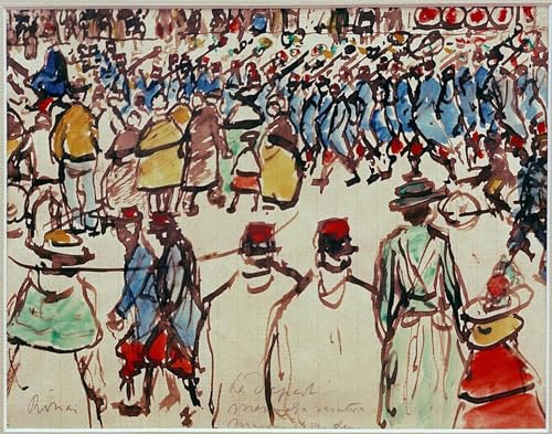 Tu vas au train de Rónai József Rippl Imprimé Sur Toile Affiche Décoration Bureau 60x90