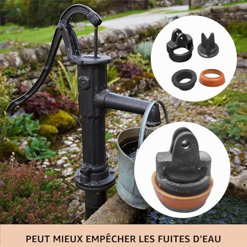 Pompes à eau et manchettes de piston joint cuir de puits - 6