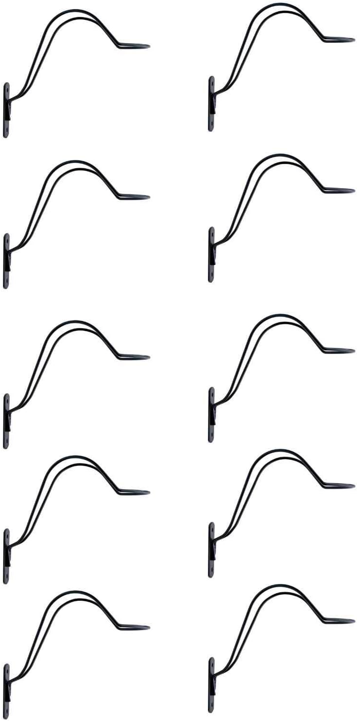 Amka 10 pieces set: helmet shelf wall holder