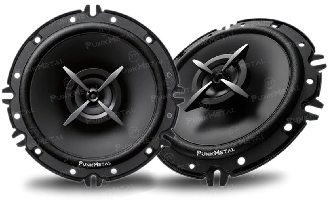 PunkMetal Car Speaker PM-62CX 15.24 cm (6 inch) 2-Way Coaxial Speakers (Black), Peak Power - 260W, RMS Power - 45W, Rated Power - 40W-image-15