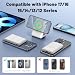 Azmuth Power Bank, für Magsafe Powerbank iPhone 10000mAh mit Ständer, Weiß