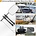Universal Clip-on Towing Mirror, Mirror Extenders for Towing, Side Mirror Extensions for Towing,360° Rotation Adjustable,Side and Rearview Convex Trailer Mirrors for Car Truck Trailer RV SUV, 2 Pack