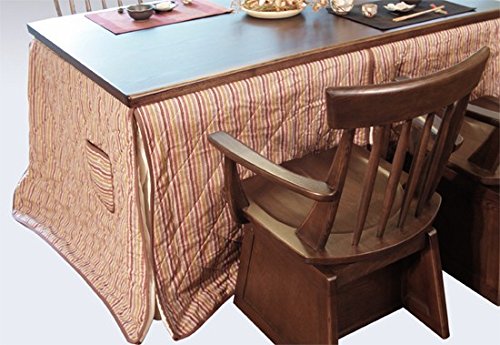 Amazon｜ハイタイプこたつ布団/ダイニングコタツふとん 長方形150幅